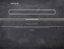 Tablet Screenshot of nerf.co.uk
